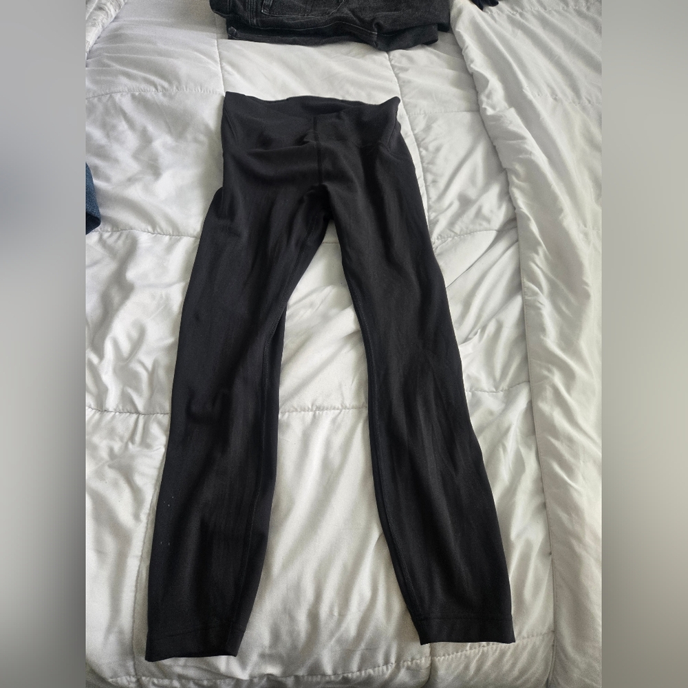 Lululemon Black High-Waisted Instill  Leggings Sz 8